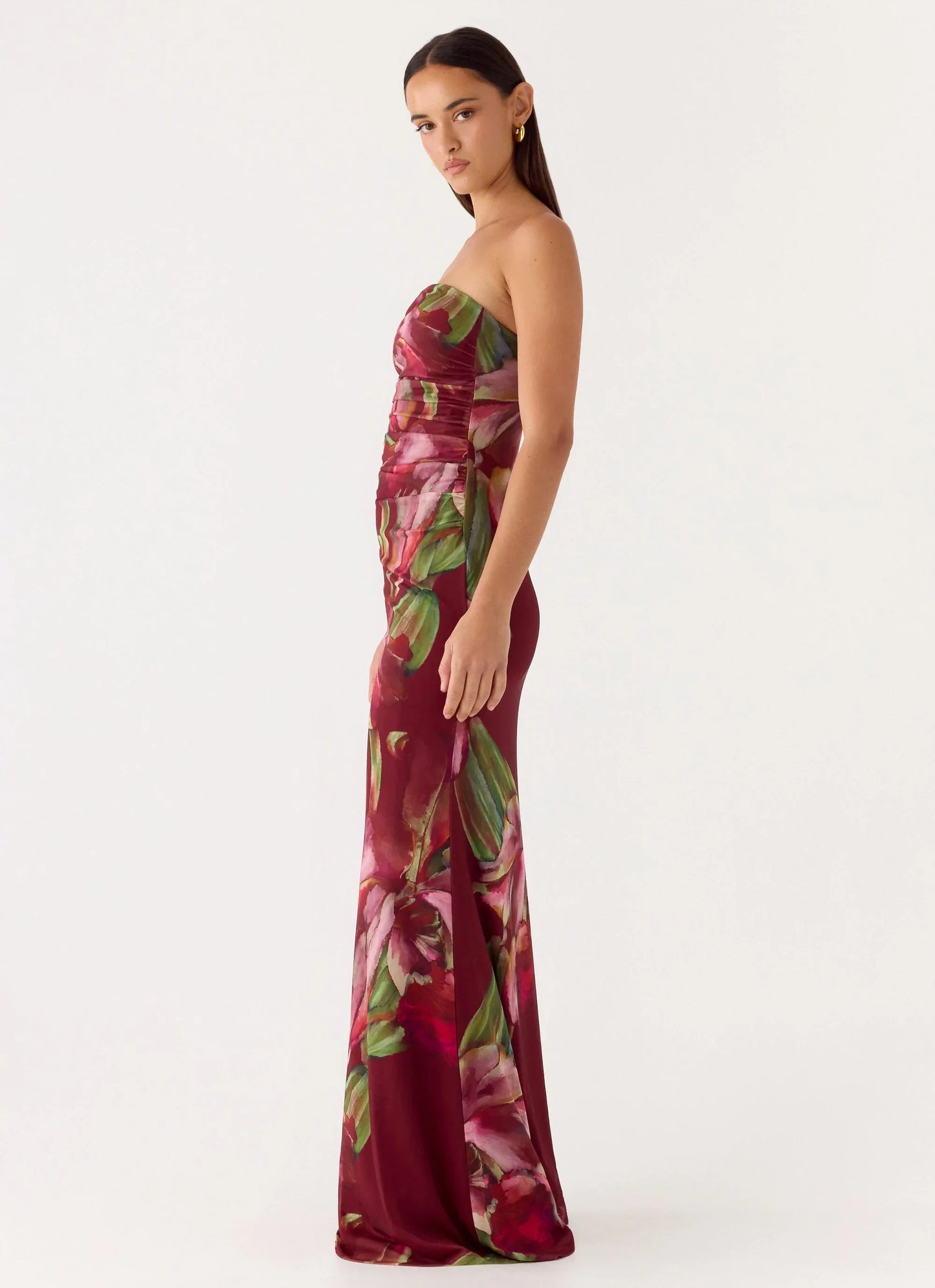 Iroha Strapless Maxi Dress Cuba