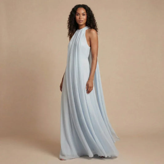 Isadora Pleated Maxi Dress