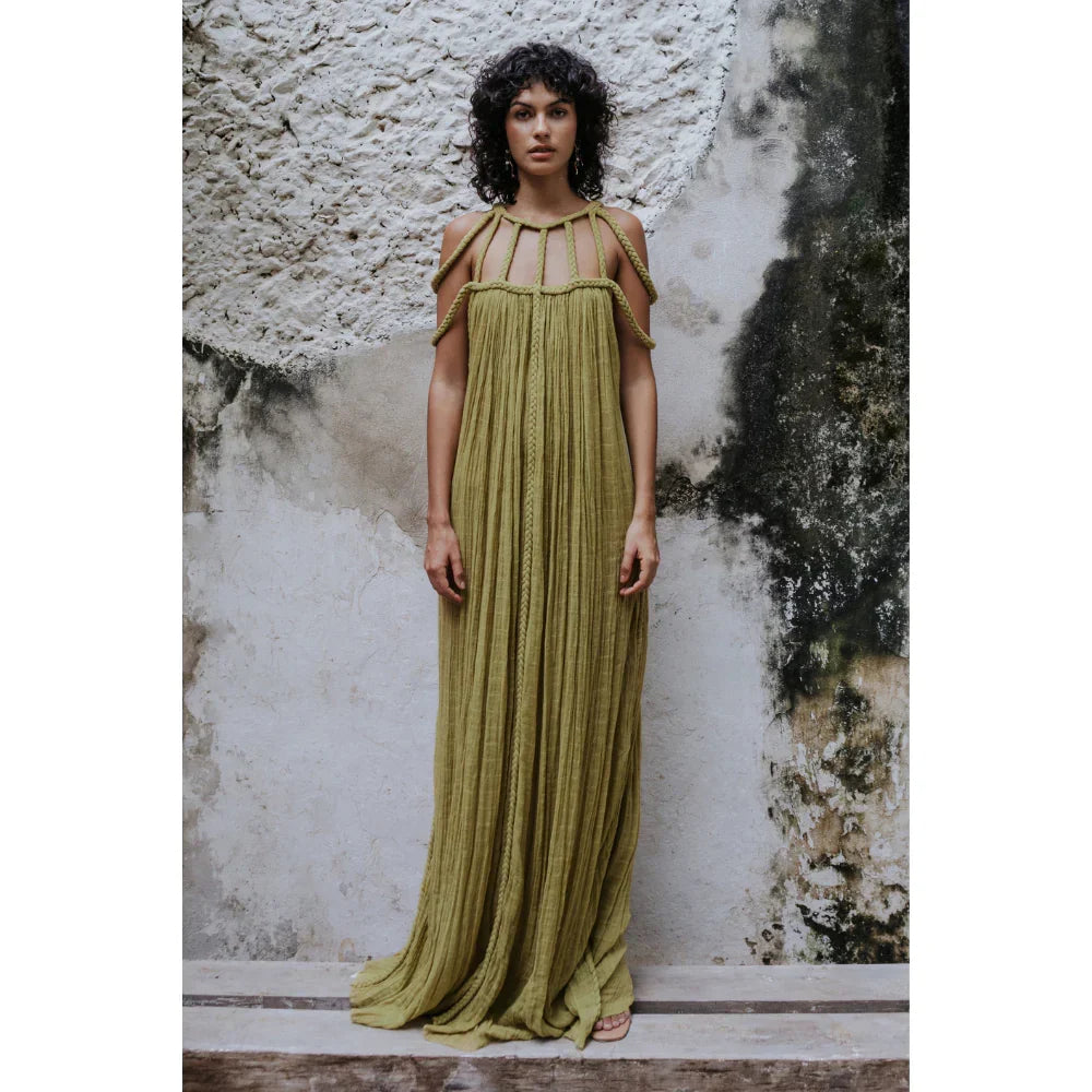 Artemis Braided Maxi Dress