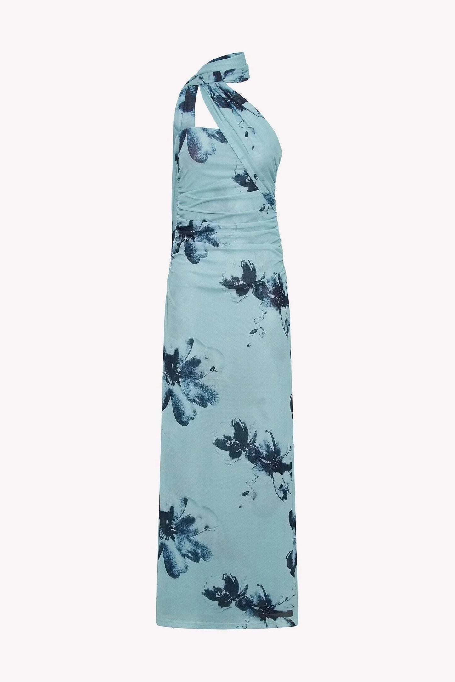 Isla Ruched Maxi Dress
