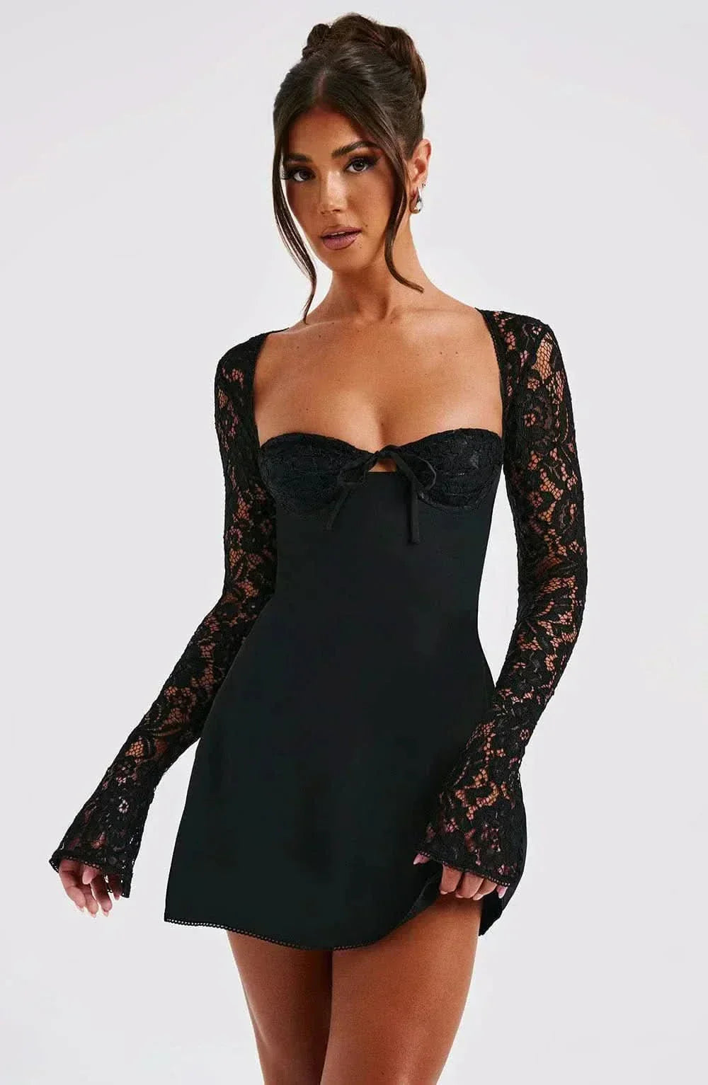 Denise Lace Mini Dress