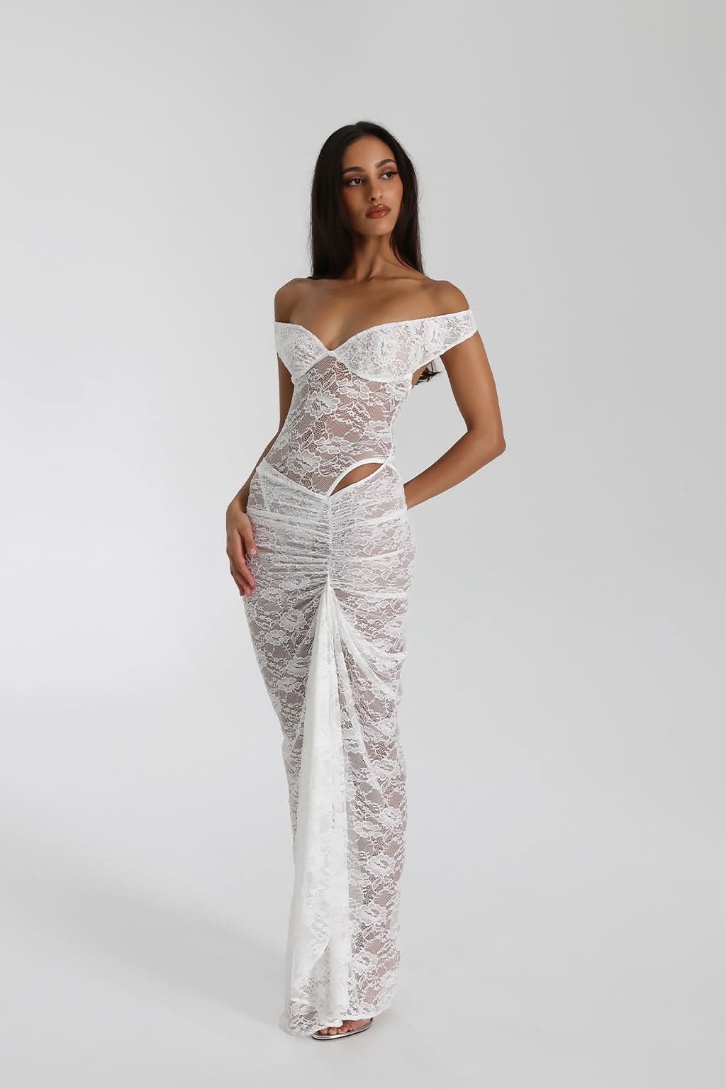 Sienna Lace Maxi Dress