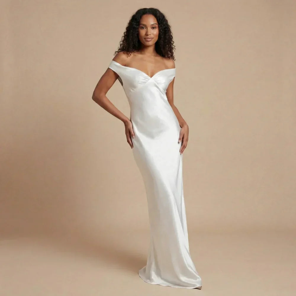 Gabrielle Ruched Maxi Dress