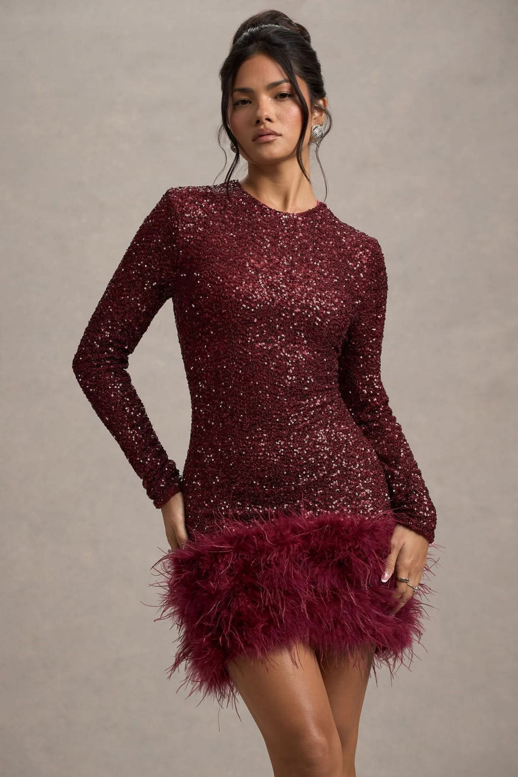 Morgan Sequin Mini Dress