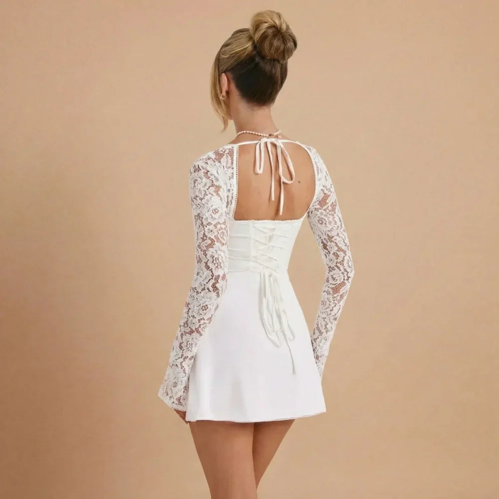 Scarlett Lace Mini Dress