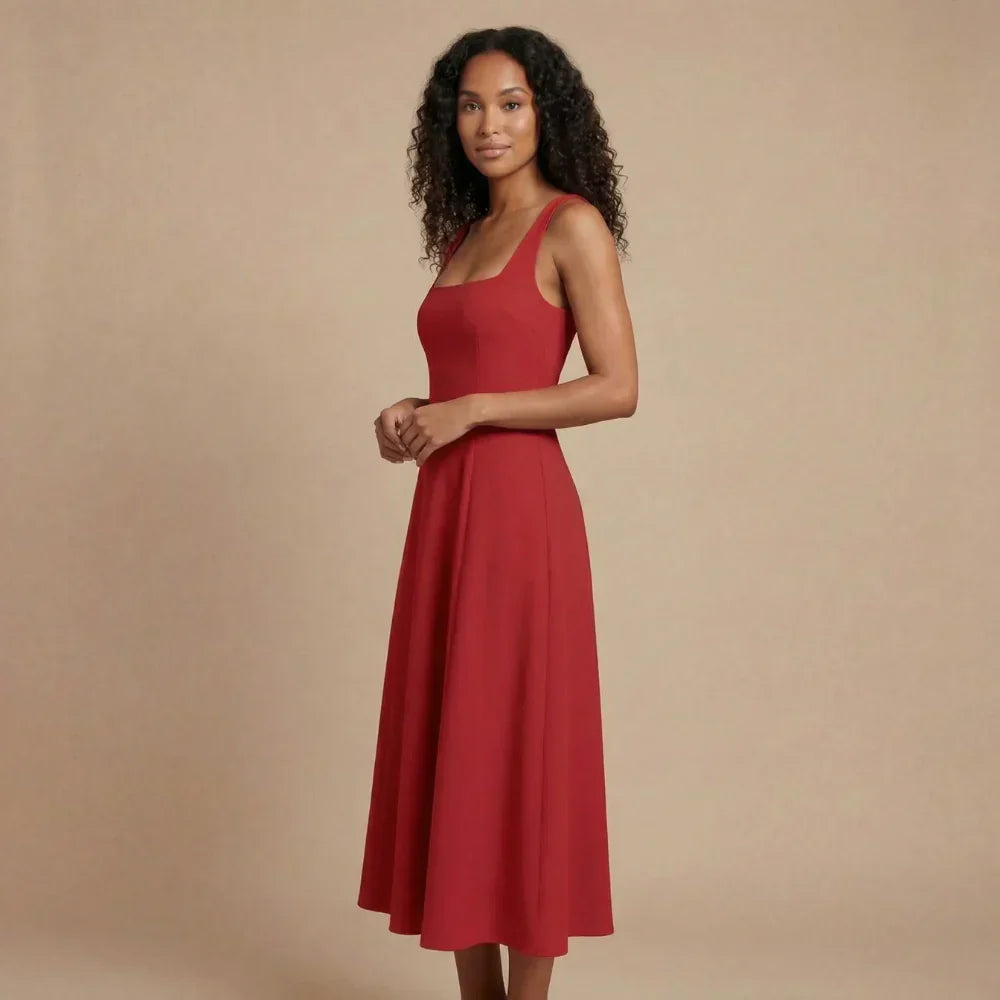 Margot Square Midi Dress
