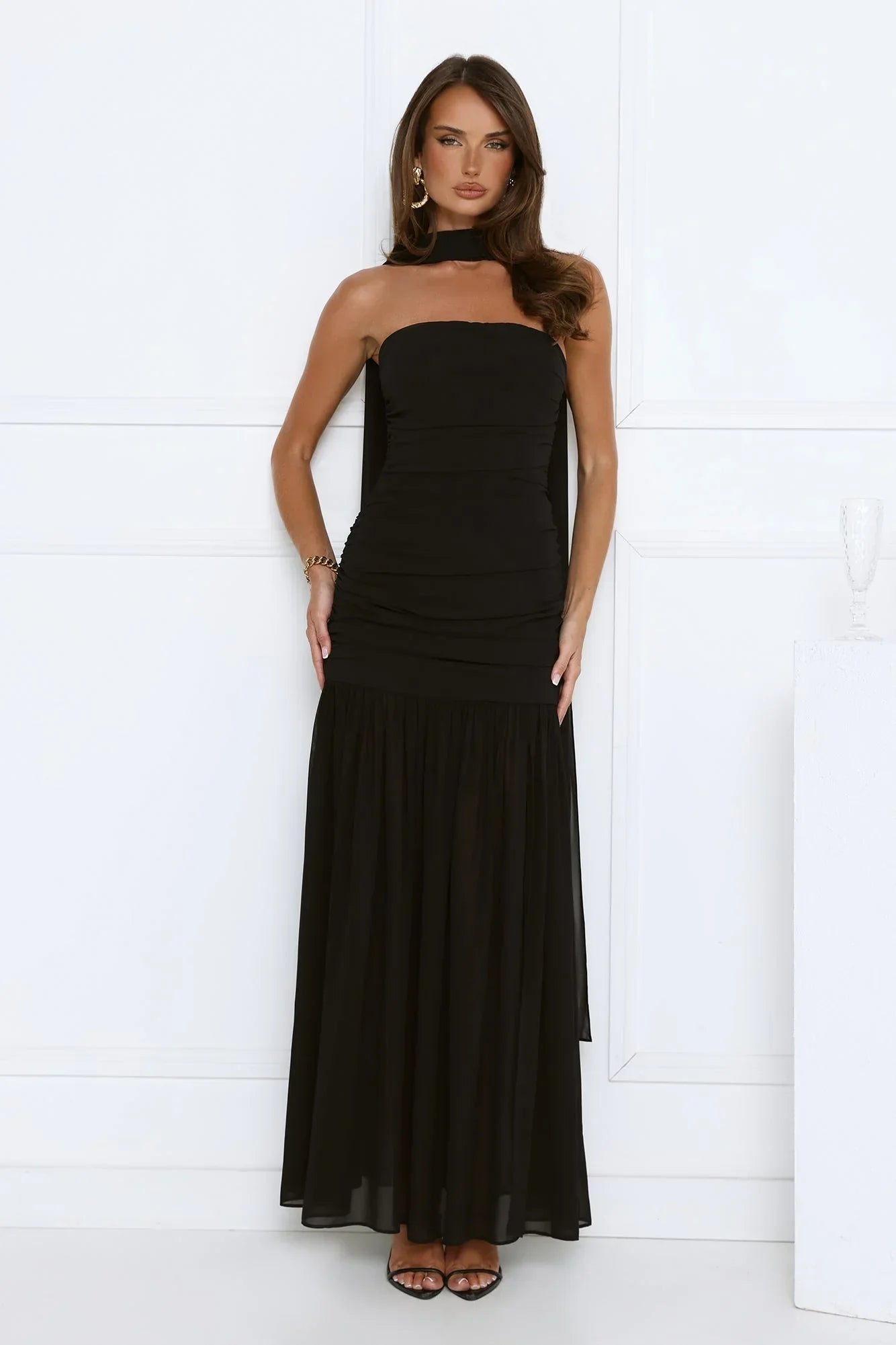 Aurelia Maxi Dress Black