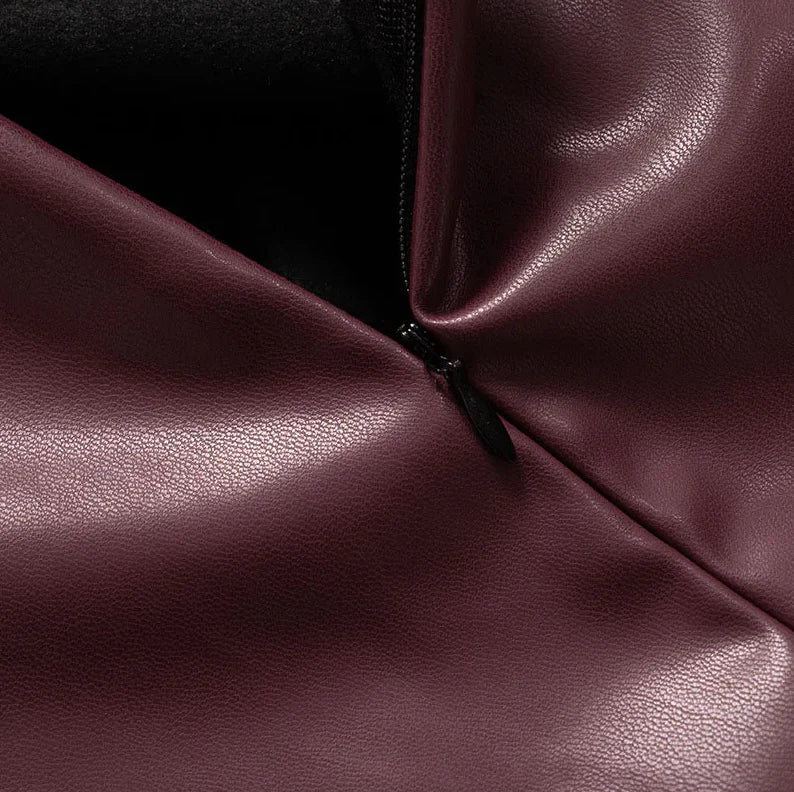 Donna | Women'S Sleeveless Vegan Leather Top