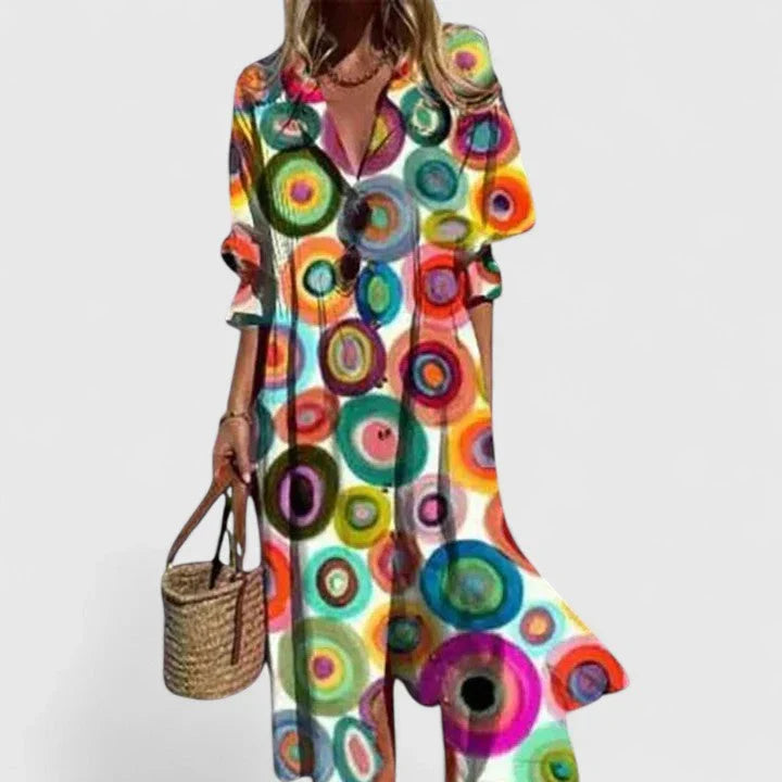 Ophelia Floral Maxi Dress