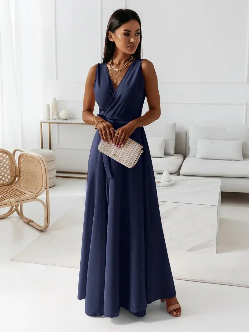 Alessia Wrap Maxi Dress