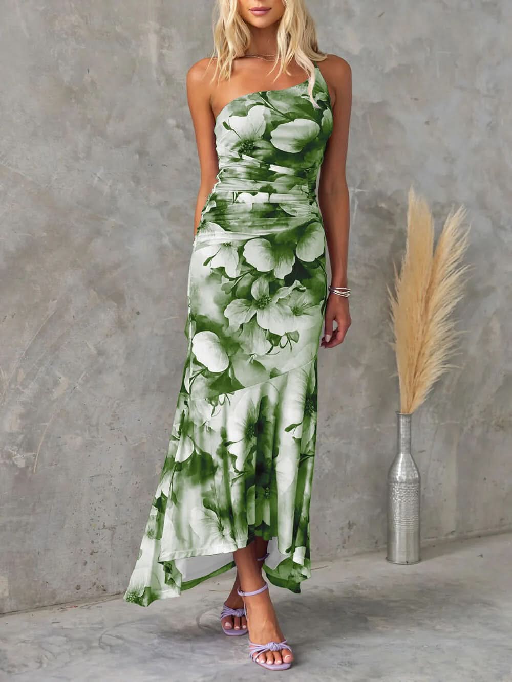 Emilia Ruched Maxi Dress