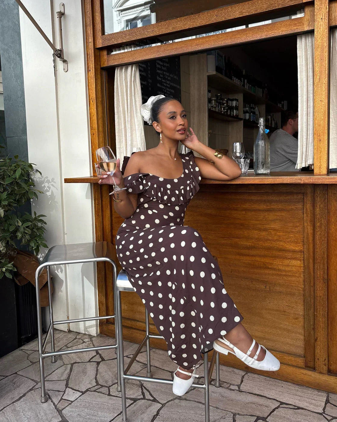 Aurora Ruffle Maxi Dress