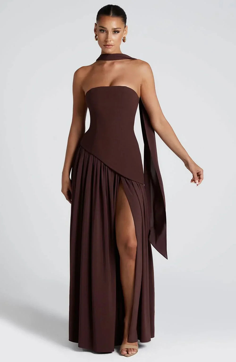 Isolde Wrap Maxi Dress