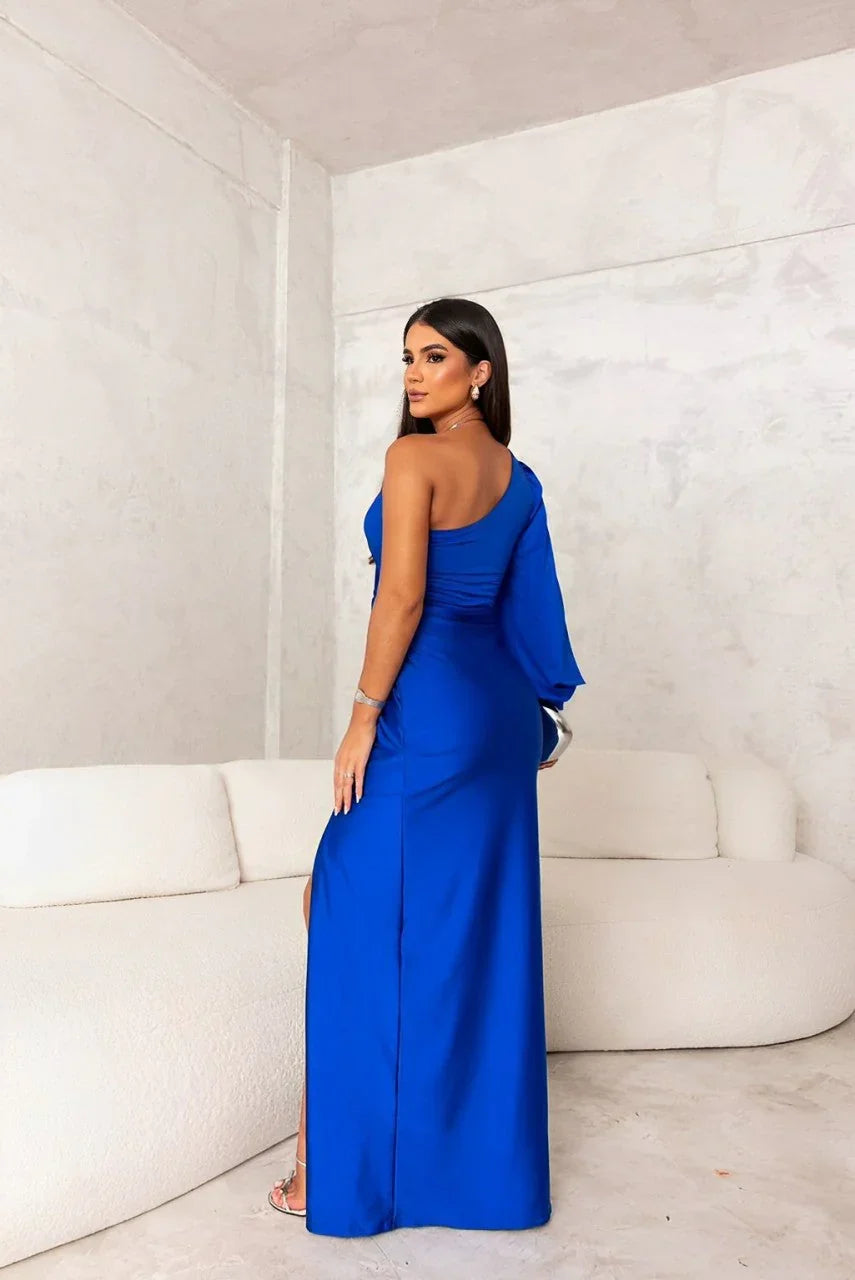Helena Ruched Maxi Dress