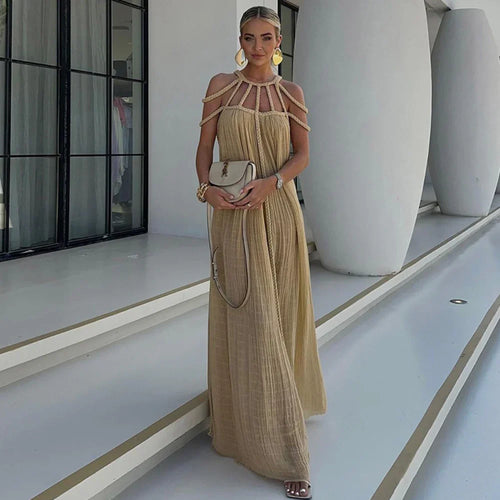 Artemis Braided Maxi Dress