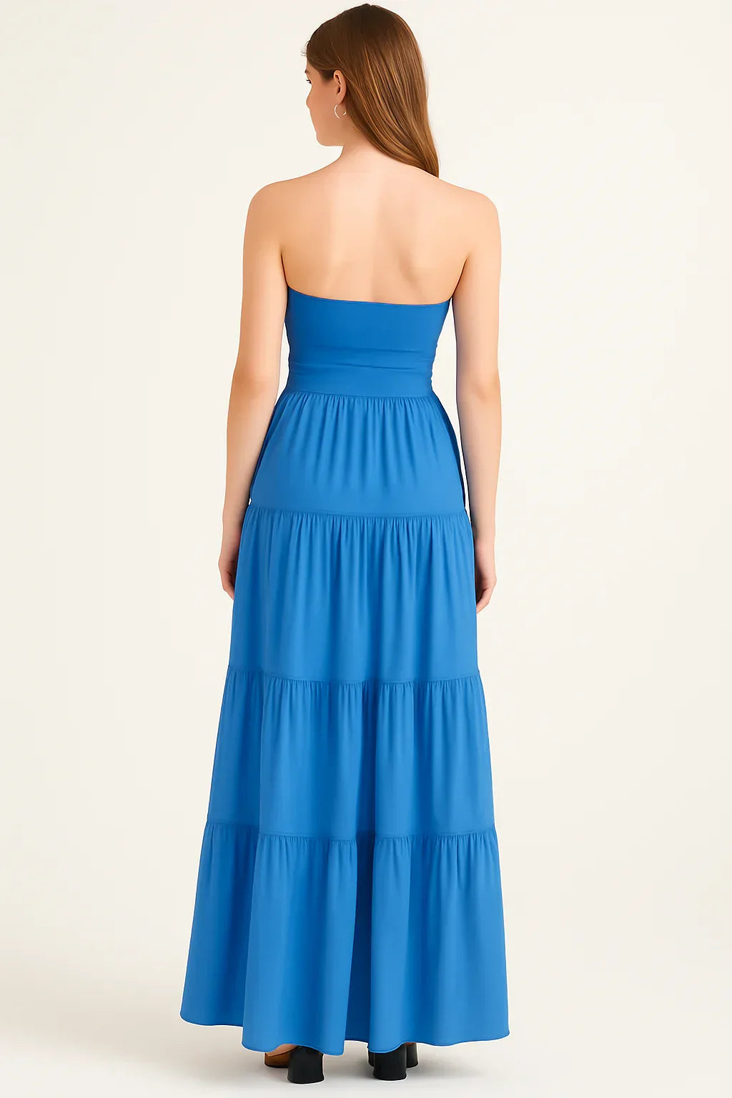 Sienna Ruched Maxi Dress