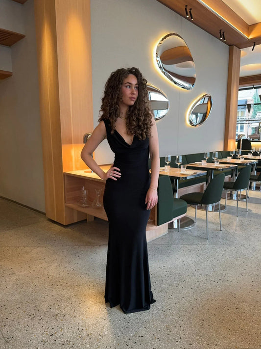 Aria Backless Maxi Dress