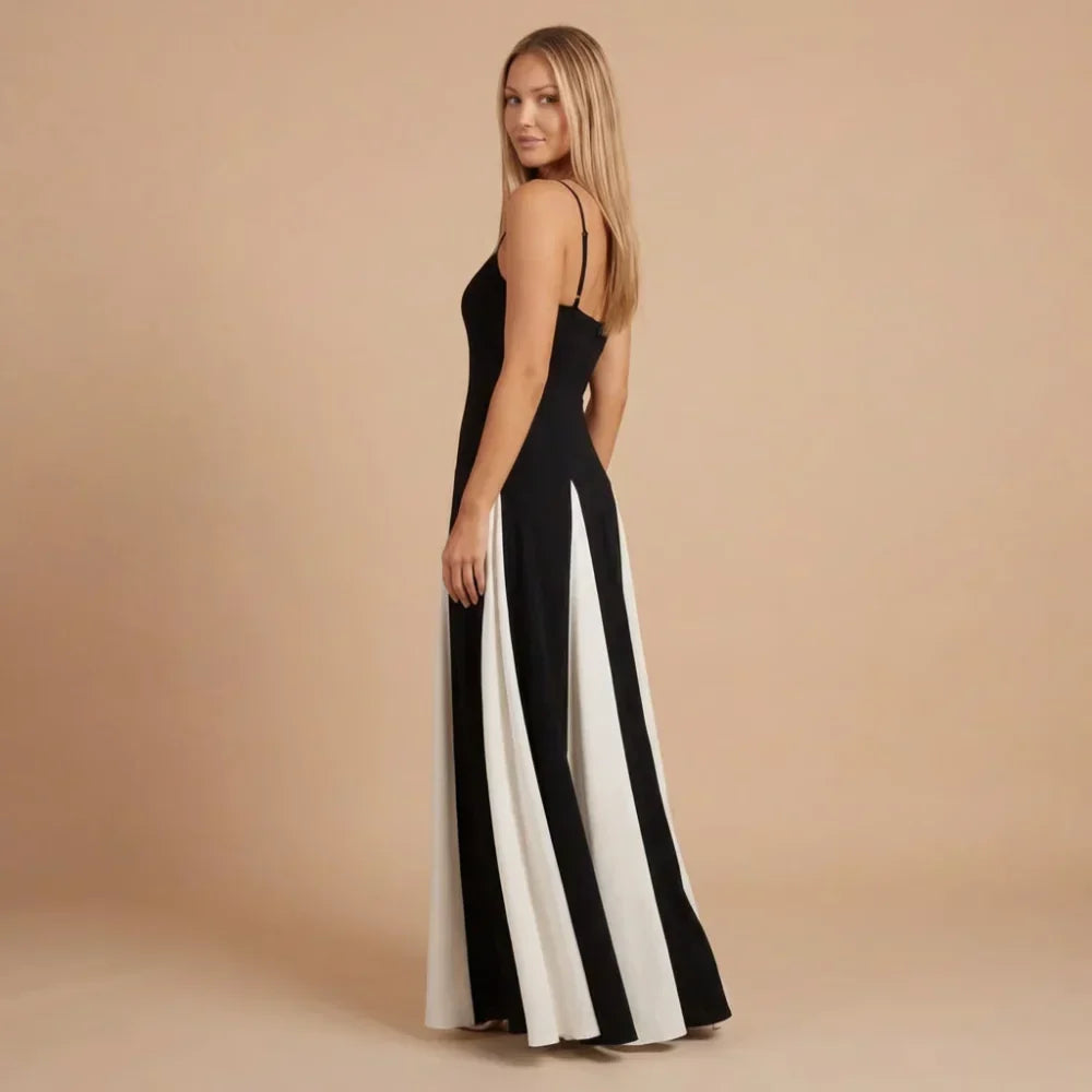 Isabella Pleated Maxi Dress