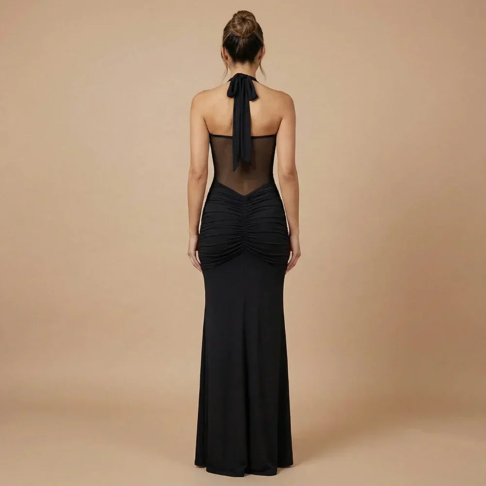 Sienna Ruched Maxi Dress