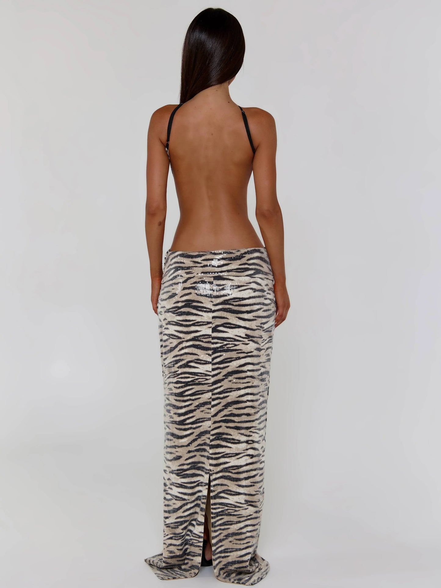 Hither Zebra Maxi Dress