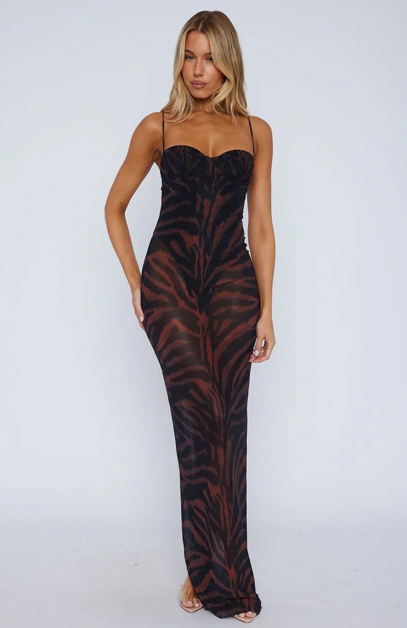 Amber Wild Maxi Dress