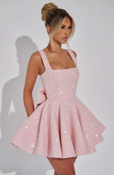 Madison Sequin Mini Dress