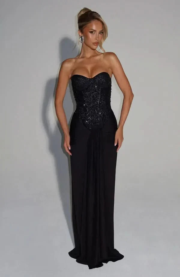 Arabella Sequin Maxi Dress