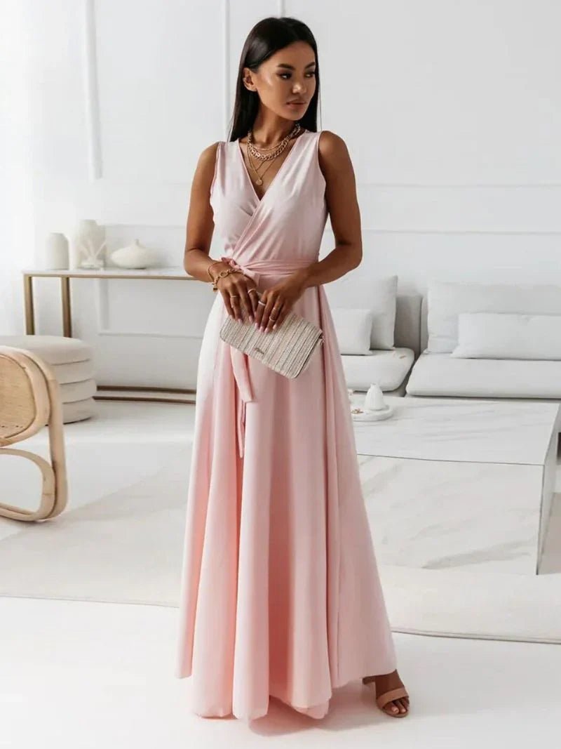 Alessia Wrap Maxi Dress