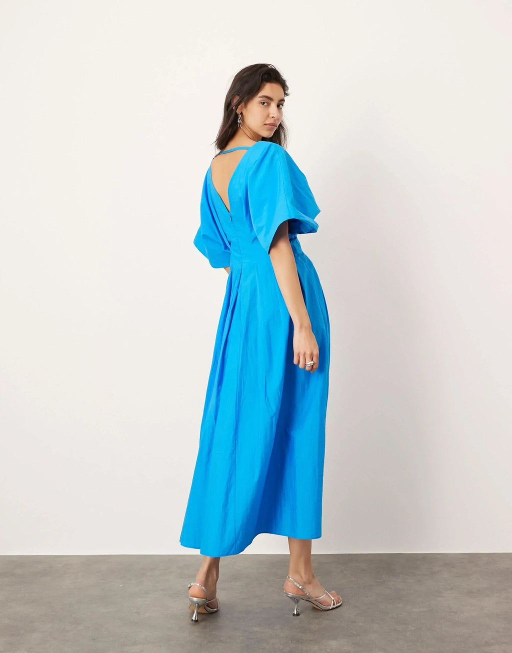 Adeline Pleated Midi Dress