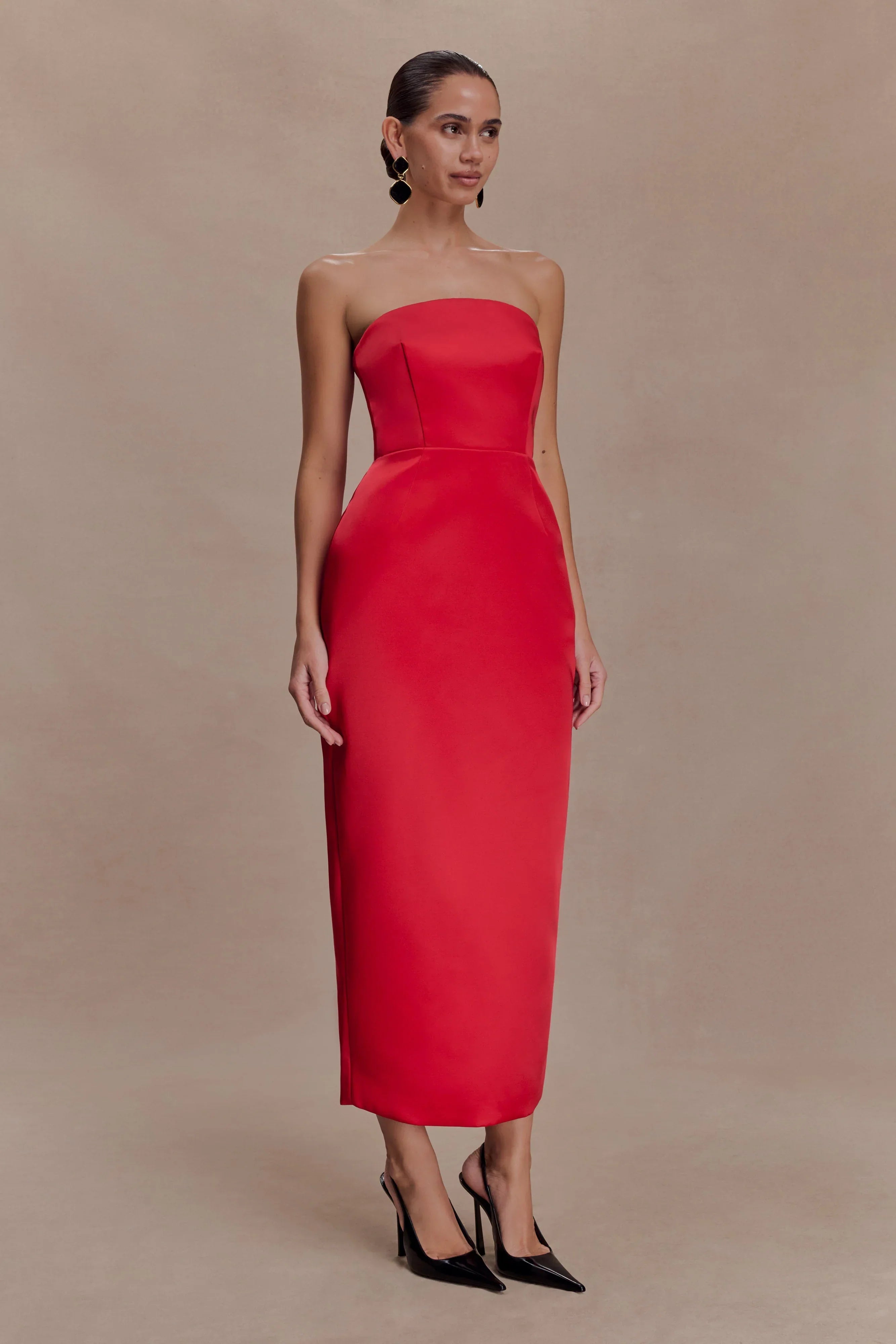 Ophelia Satin Maxi Dress