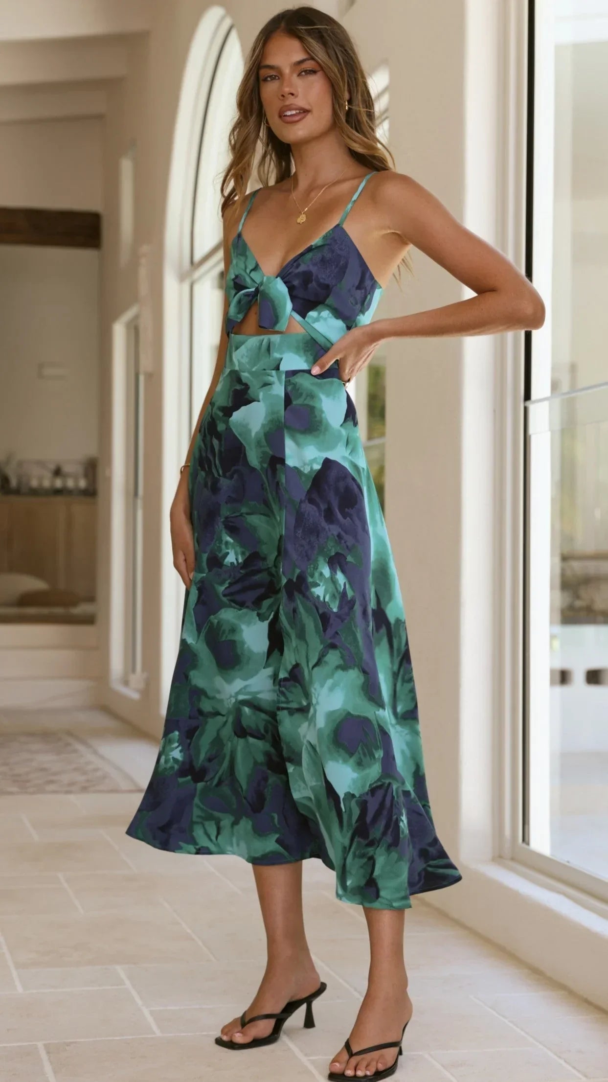 Eloise Cutout Midi Dress