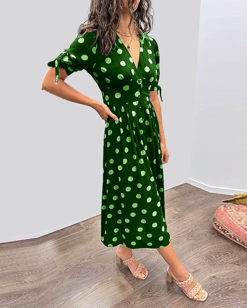 Morgan Wrap Midi Dress