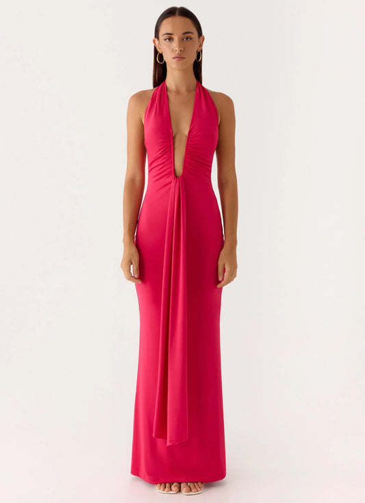 Emiliana Maxi Dress Red
