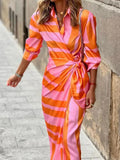 Isabella Wrap Midi Dress