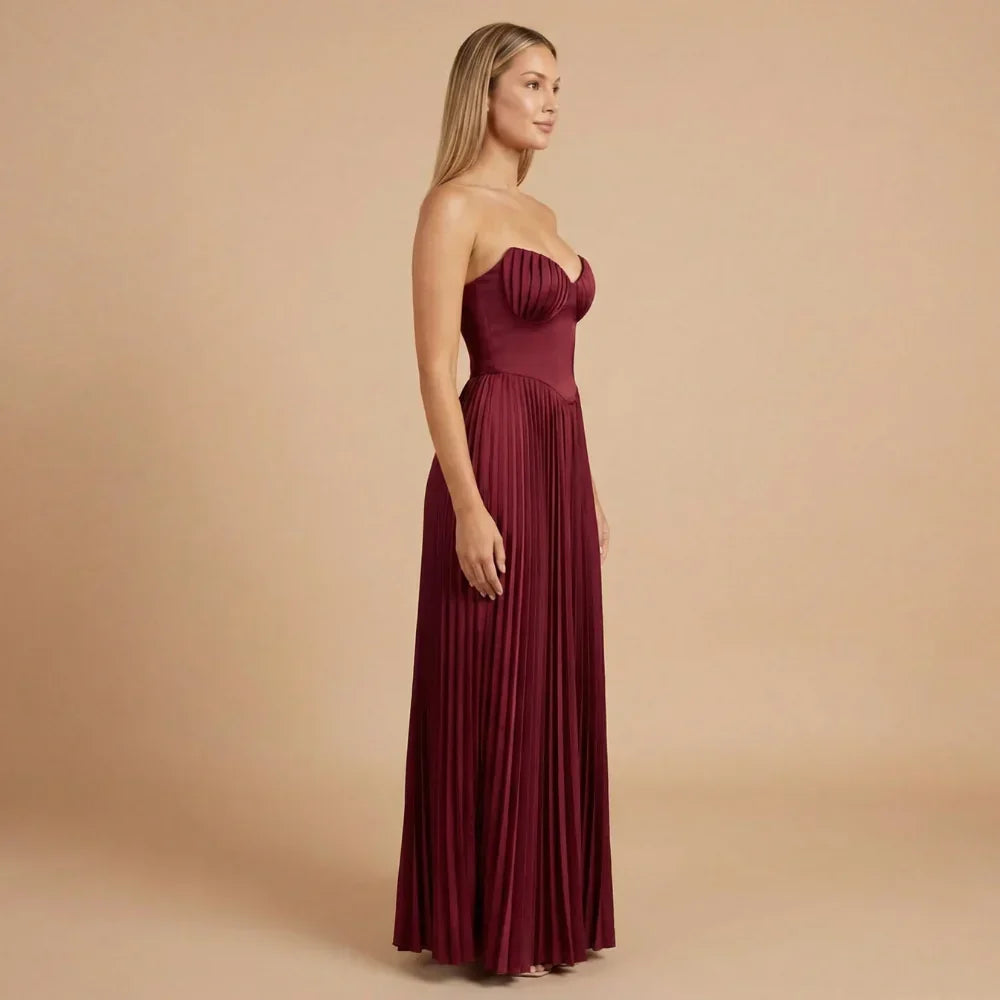 Camilla Sweetheart Maxi Dress
