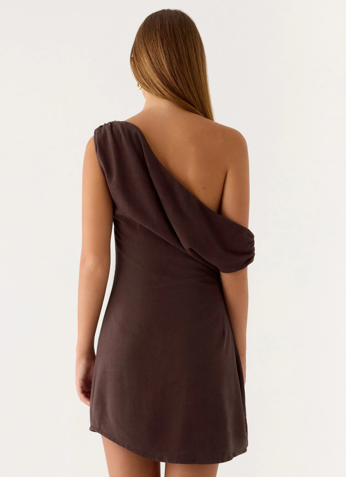 Mischa Mini Dress Chocolate Drizzle