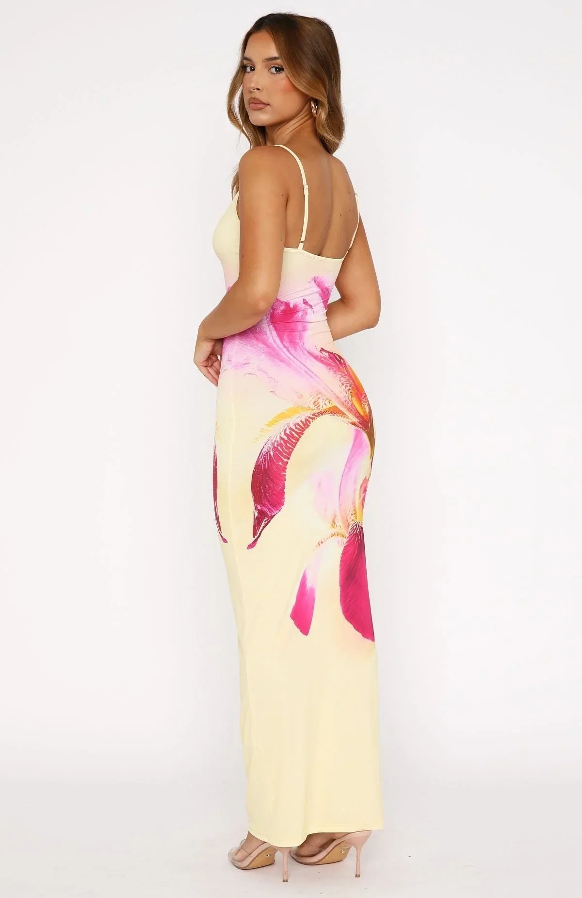 Lemon Glow Maxi Dress