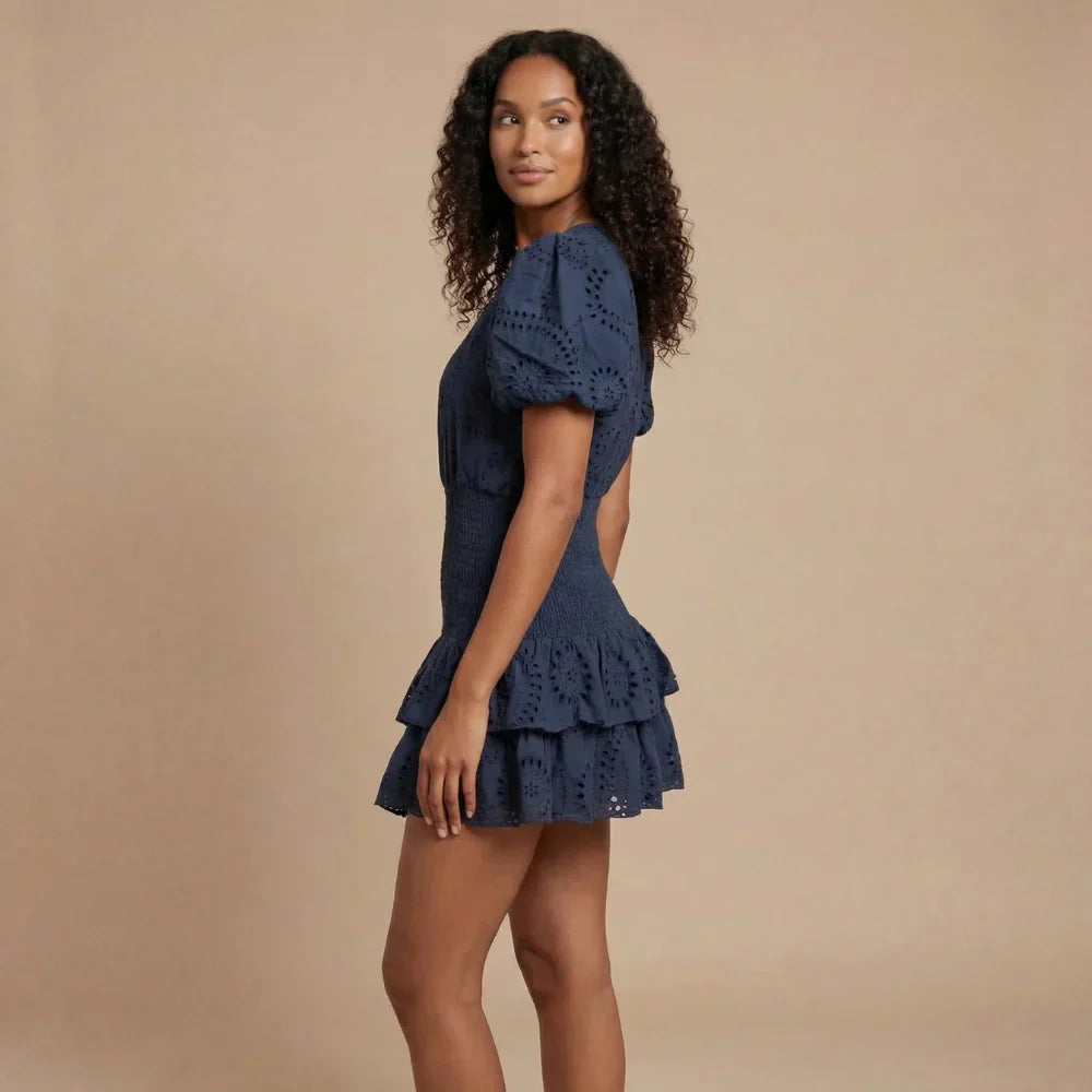 Sienna Ruffle Mini Dress