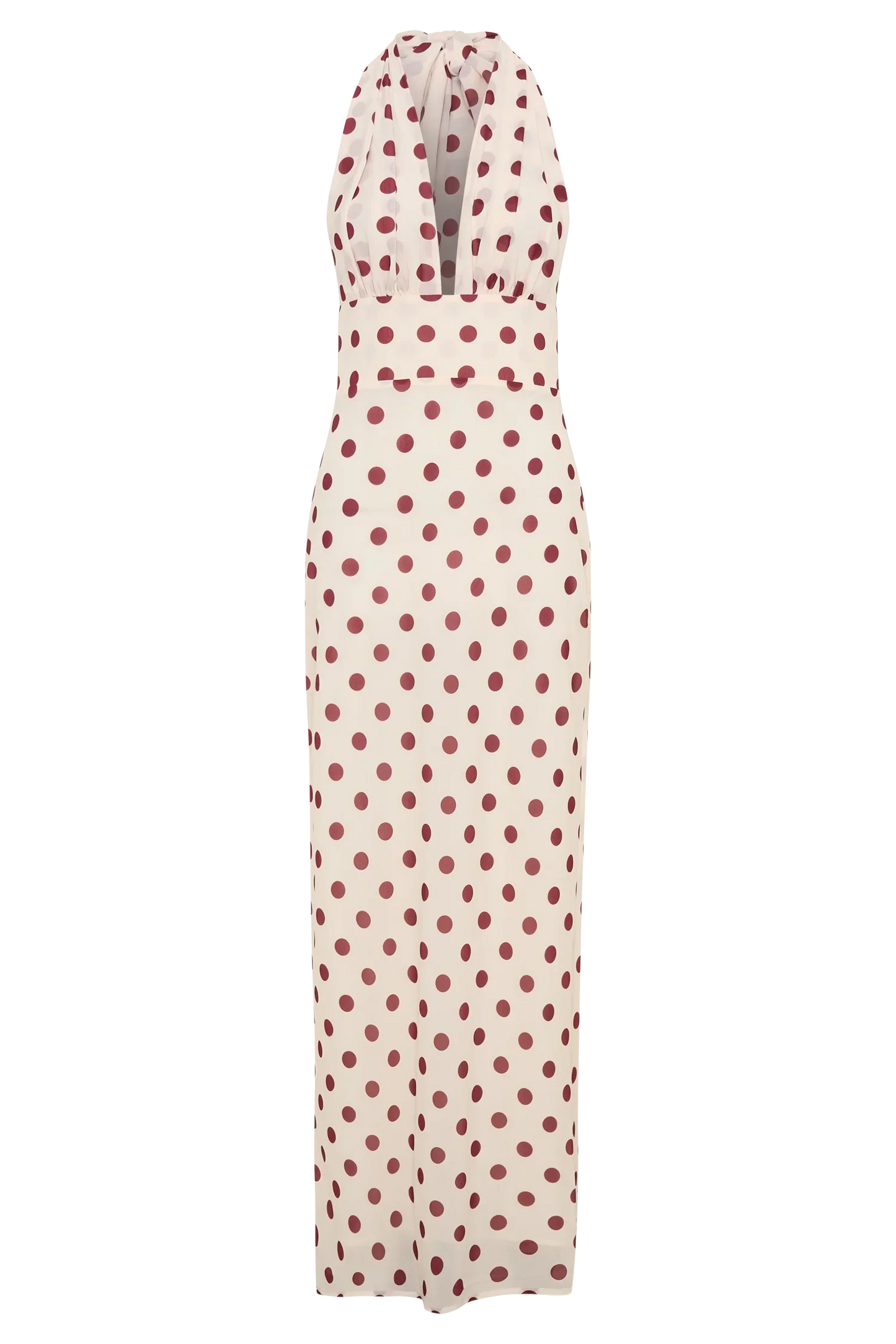 Nadine Polka Maxi Dress