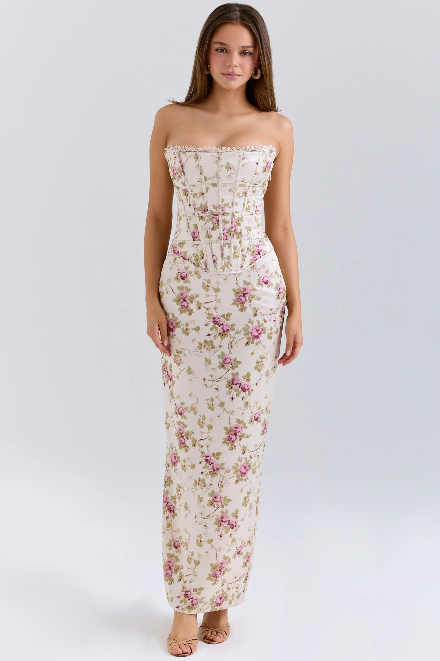 Rosalie Corset Maxi Dress