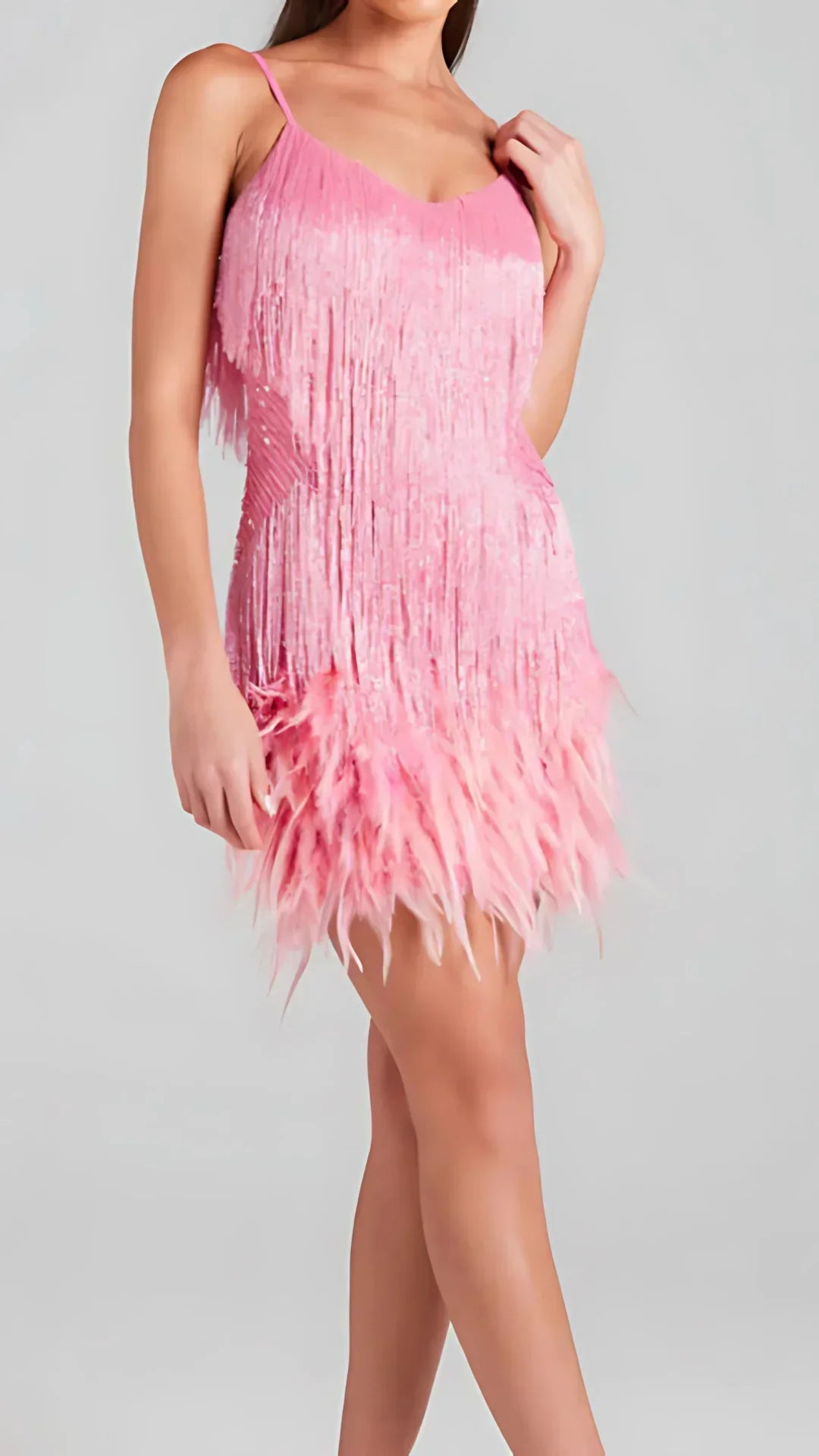 Cassandra Sequin Mini Dress