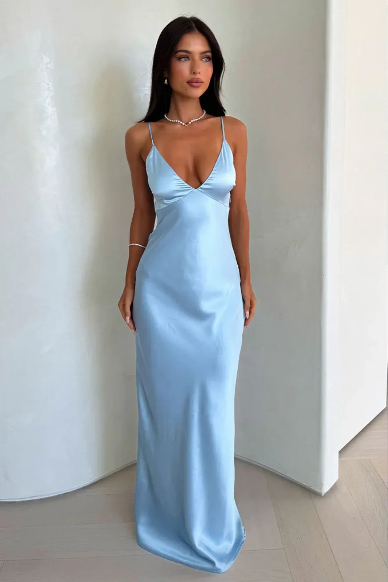 Duttini | Satin Maxi Dress For Women – Maxi Dresses Collection