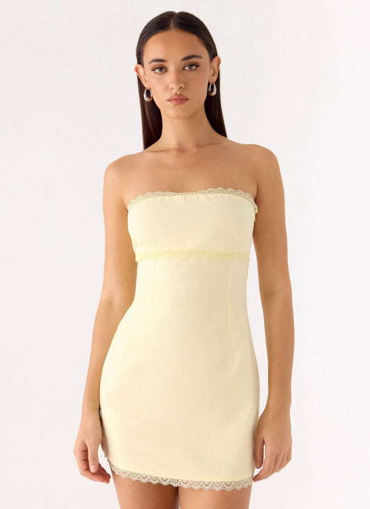Cala Mini Dress Yellow