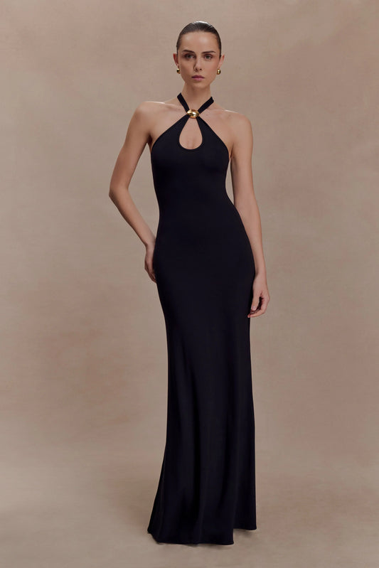 Ramona Noir Maxi Dress