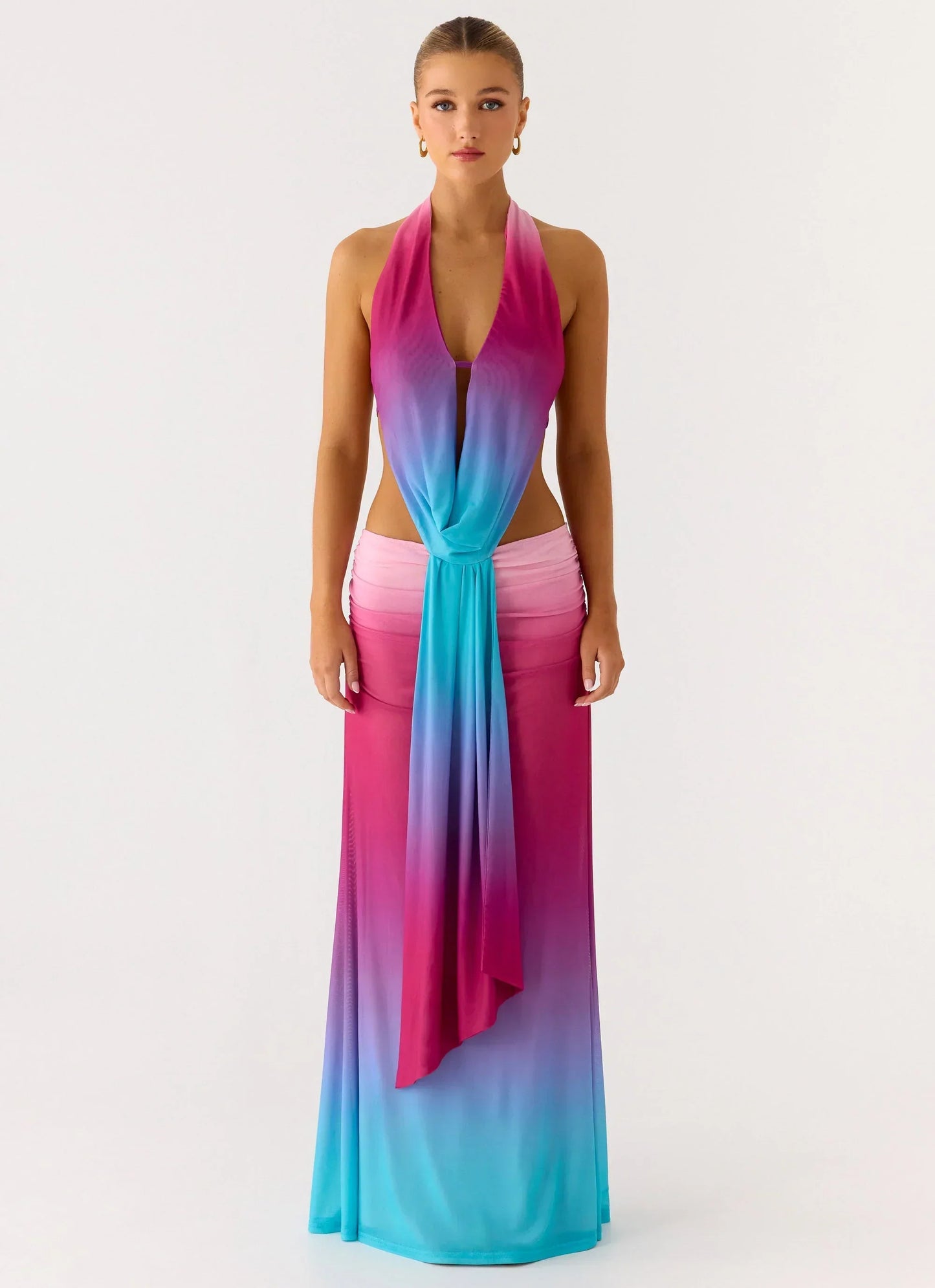 After Bloom Maxi Dress - Disco Ombre