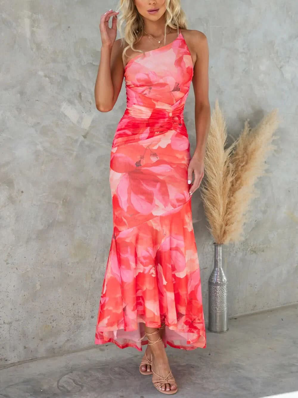 Emilia Ruched Maxi Dress