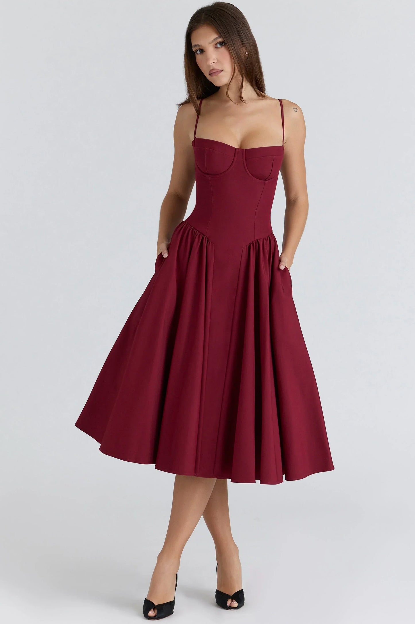 Amelie Midi Dress