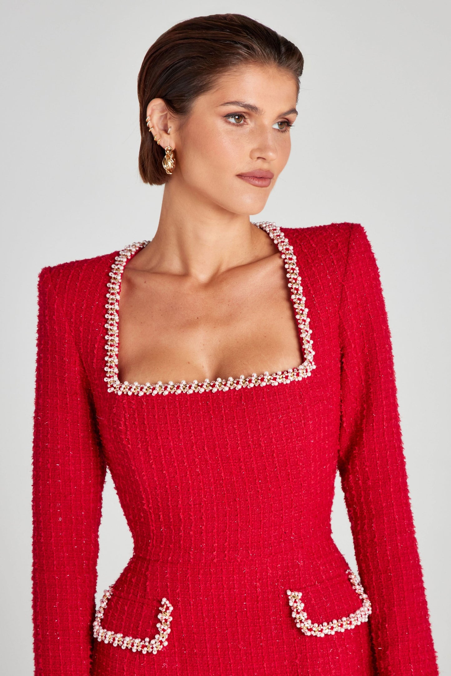Emilia Tweed Mini Dress