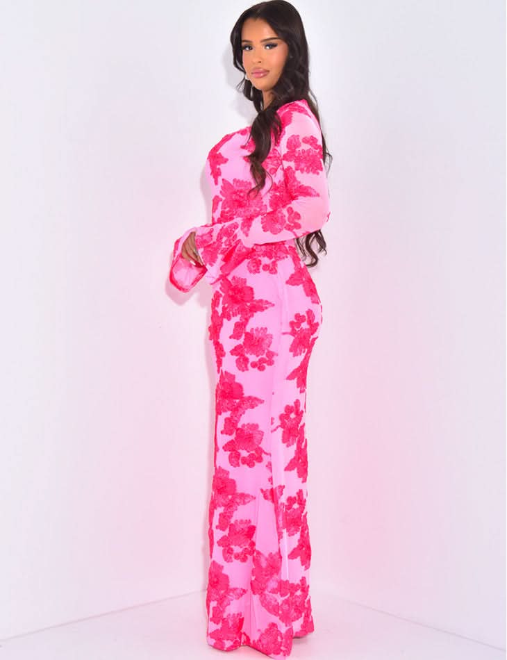 Isabella Sequin Maxi Dress