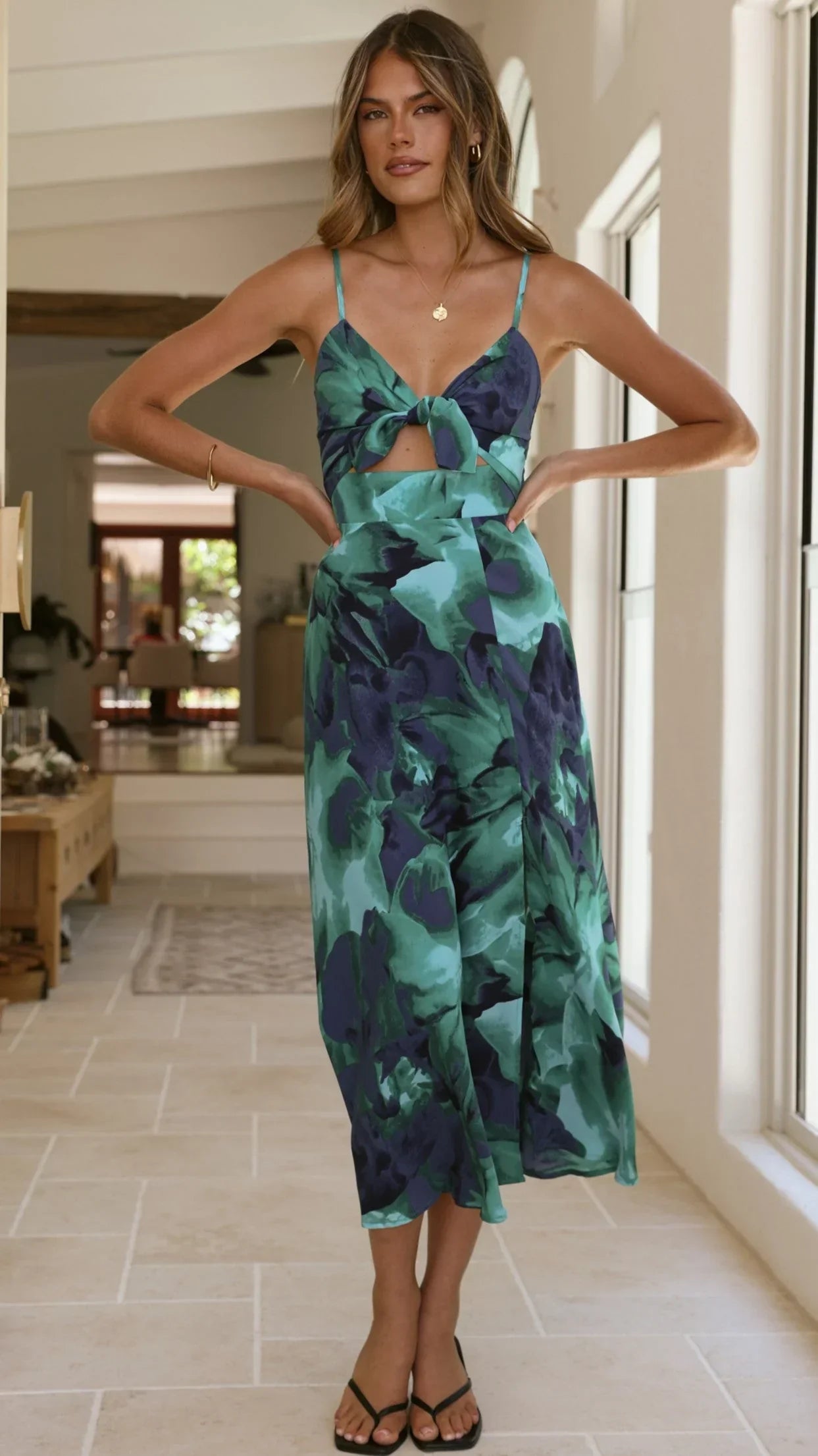 Eloise Cutout Midi Dress